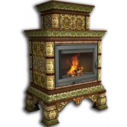 Каминная облицовка КимрПечь Кострома центральная двухъярусная Июнь